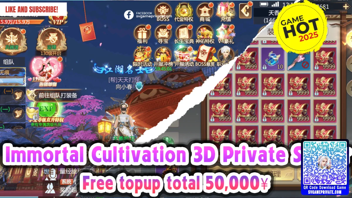 Immortal Cultivation 3D
